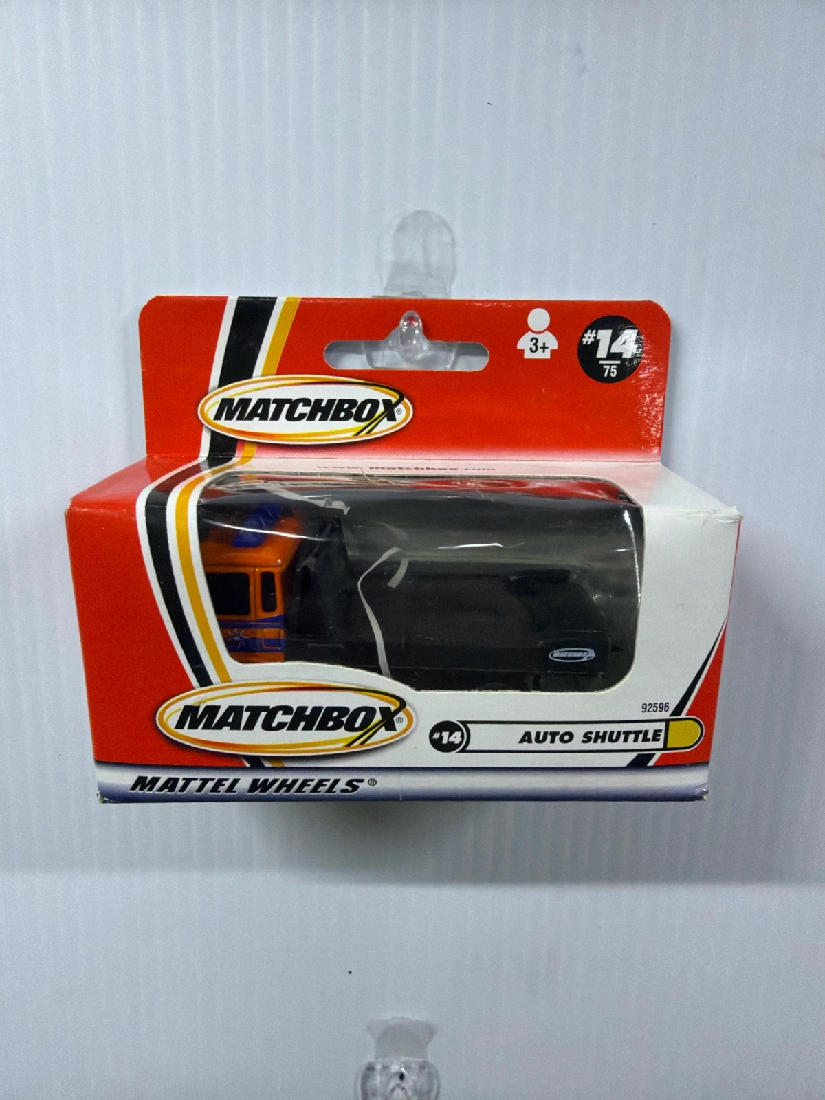 2001 Flatbed Truck Orange: Box: Image 2