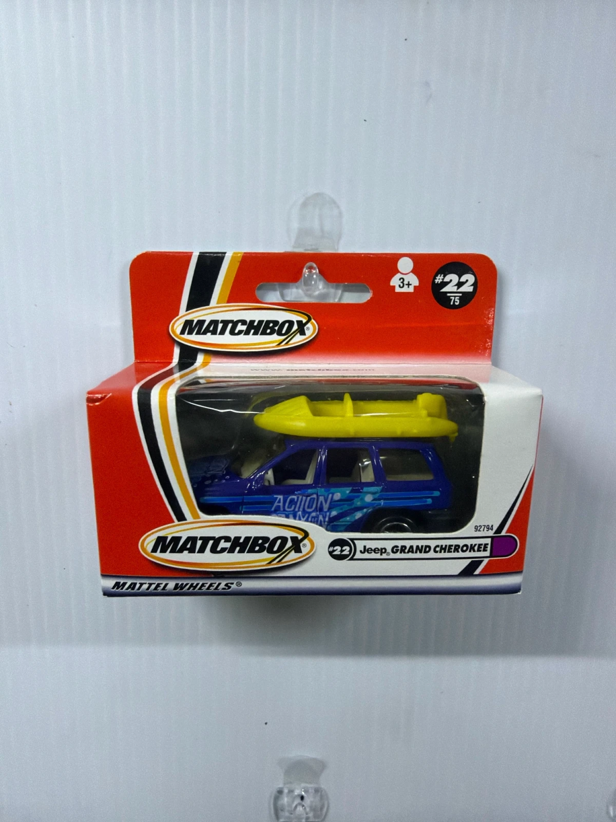 2001 Jeep Grand Cherokee with Raft Boat Blue: Box: Image 2