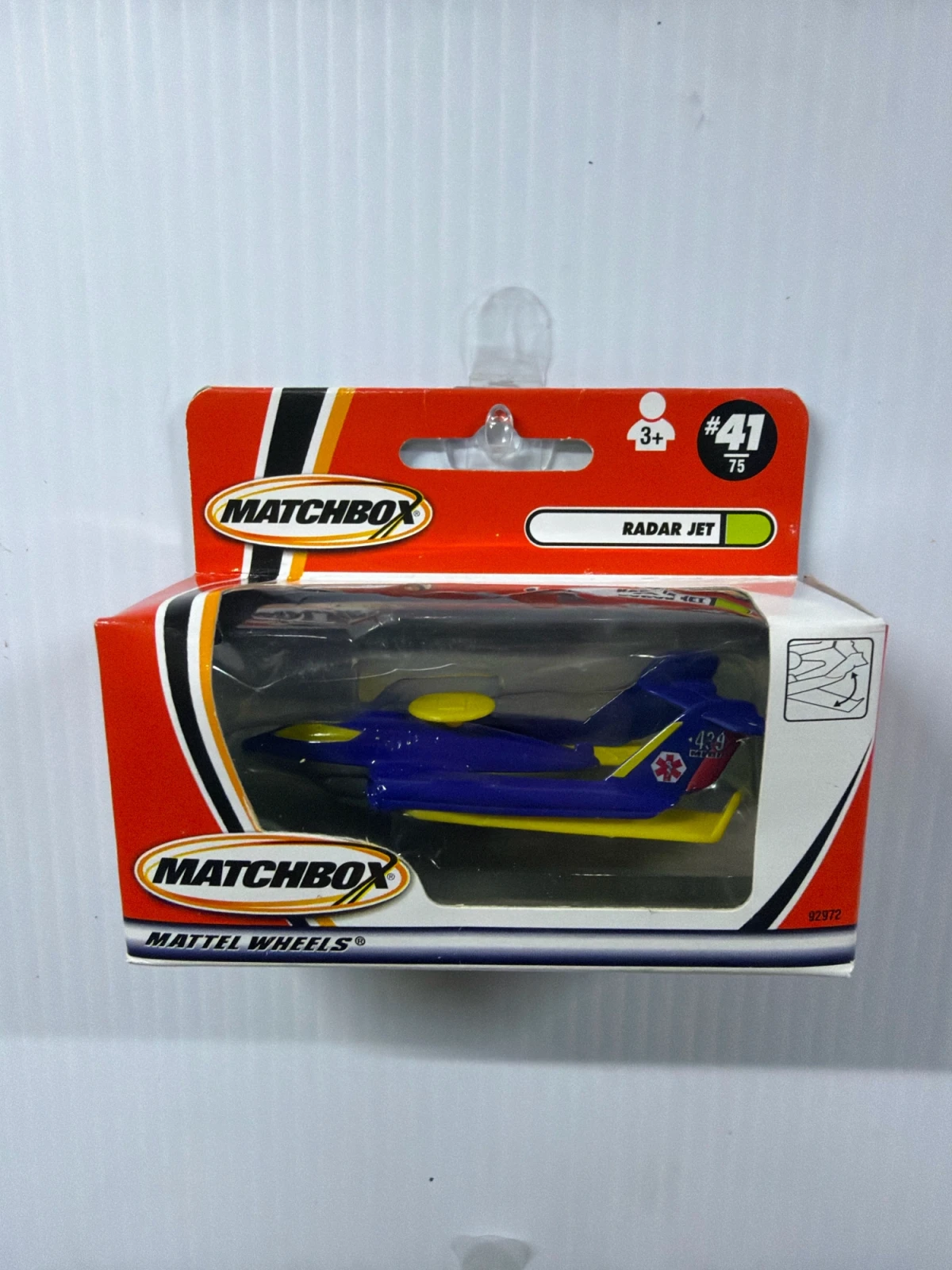 2001 Radar Jet Blue: Box: Image 2