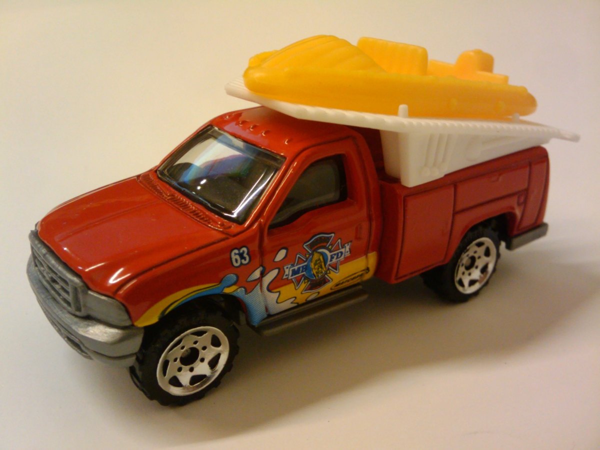 Hot Wheels Ford F-Series Fire Truck