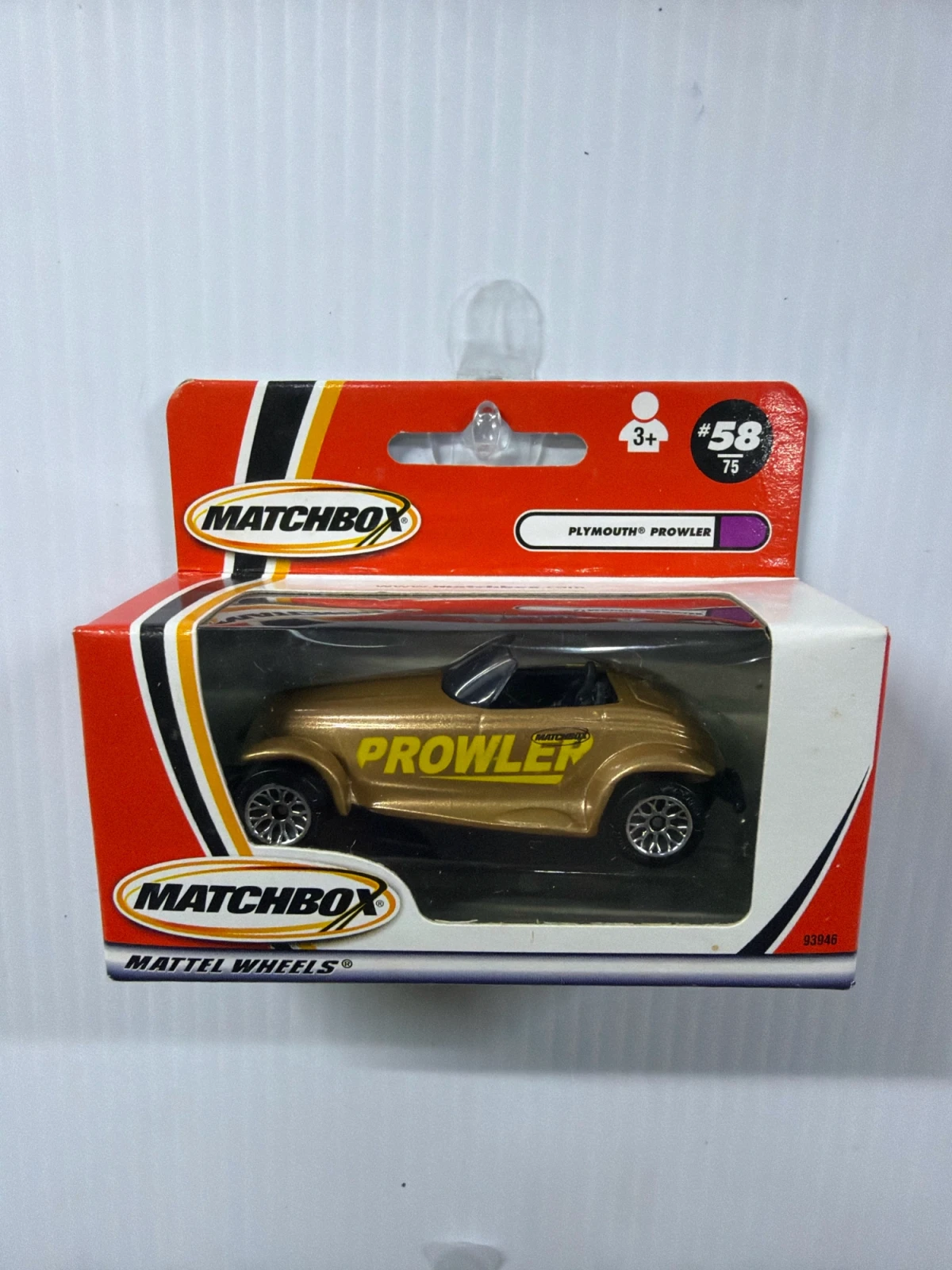 2001 Plymouth Prowler Gold: Box: Image 2