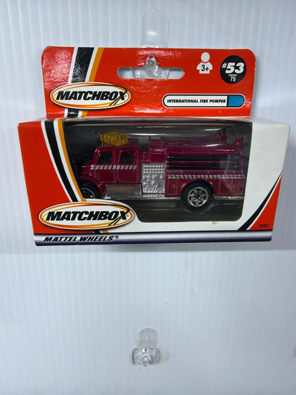 2001 International Fire Pumper Red: Box: Image 2