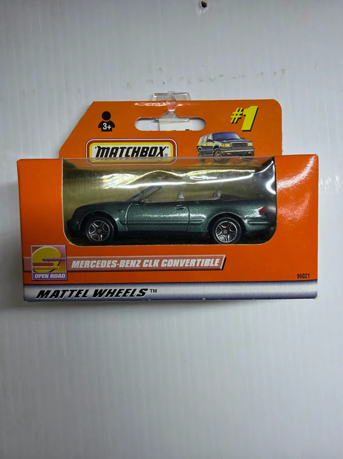 2000 Mercedes-Benz CLK Convertible Blue: Box: Image 2