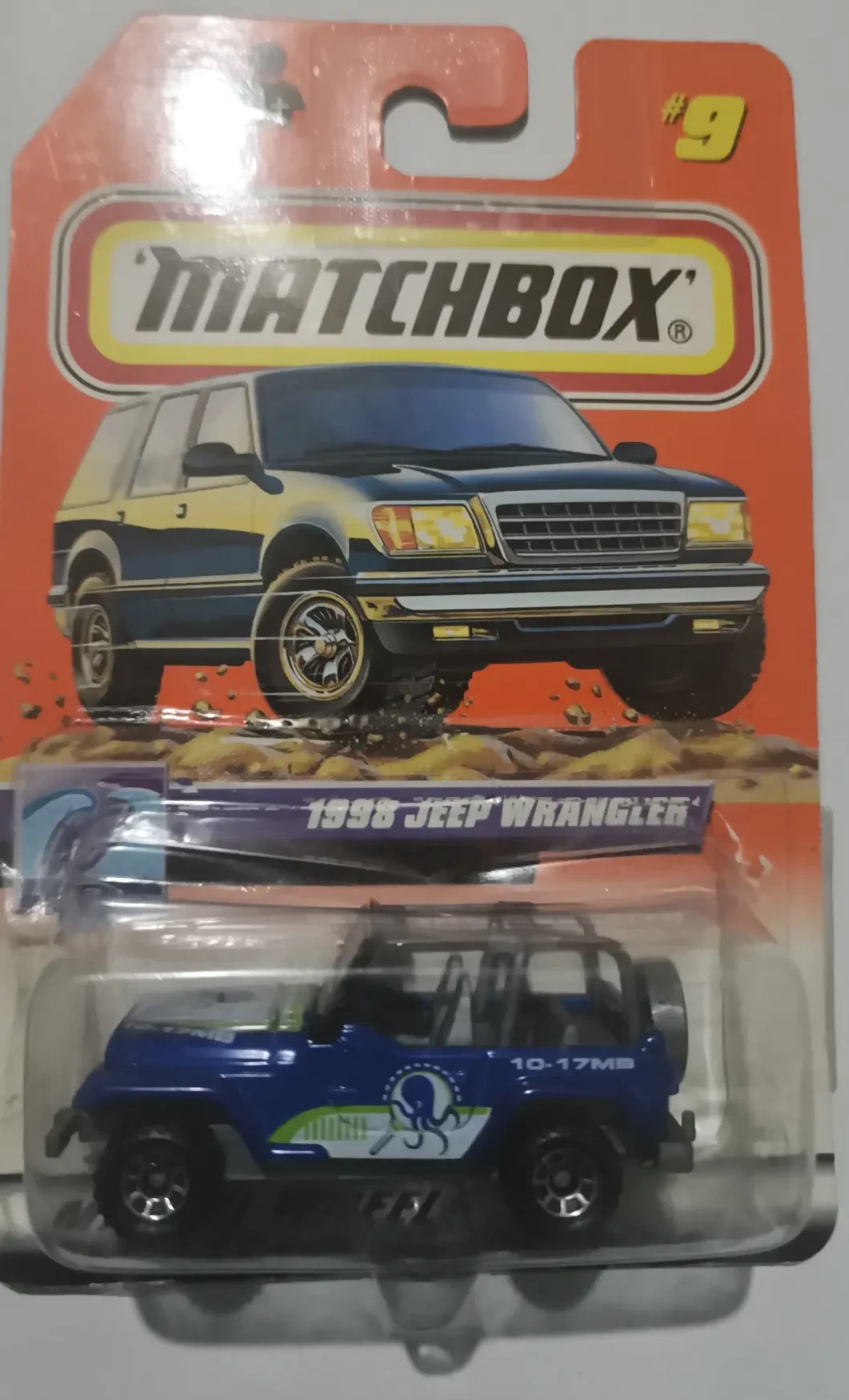 2000 1998 Jeep Wrangler Blue: Long Card: Image 2