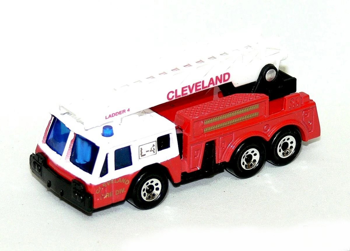 Hot Wheels Cleveland Fire Truck