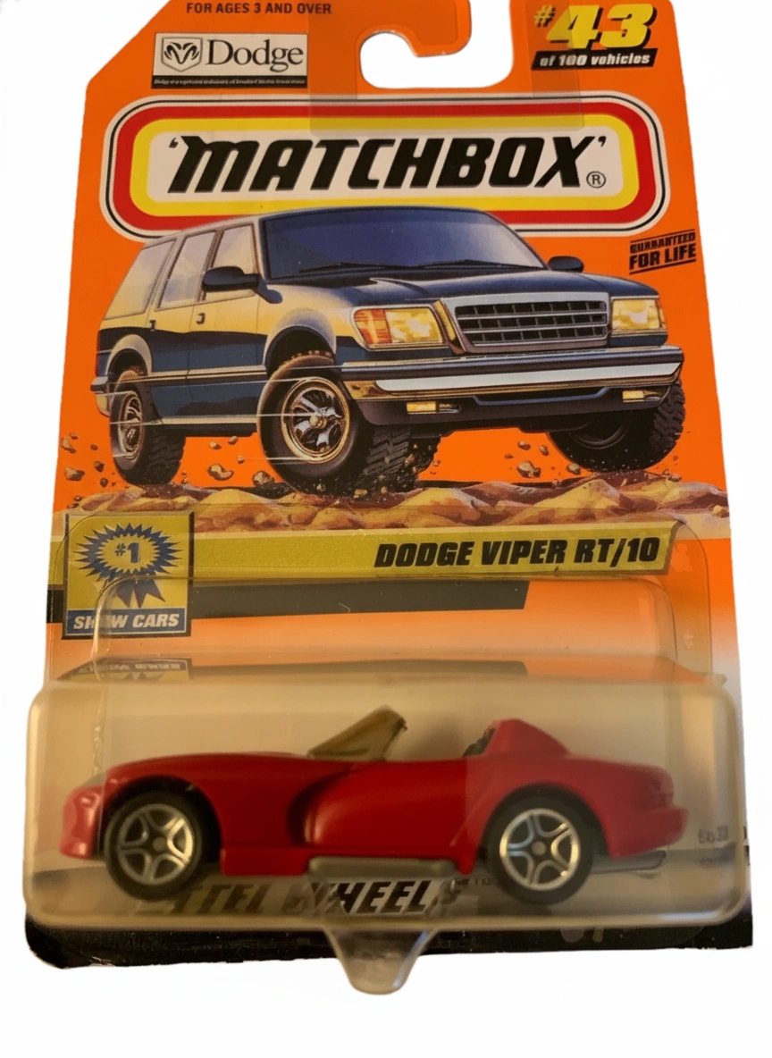 2000 Dodge Viper RT/10 Red: Long Card: Image 2