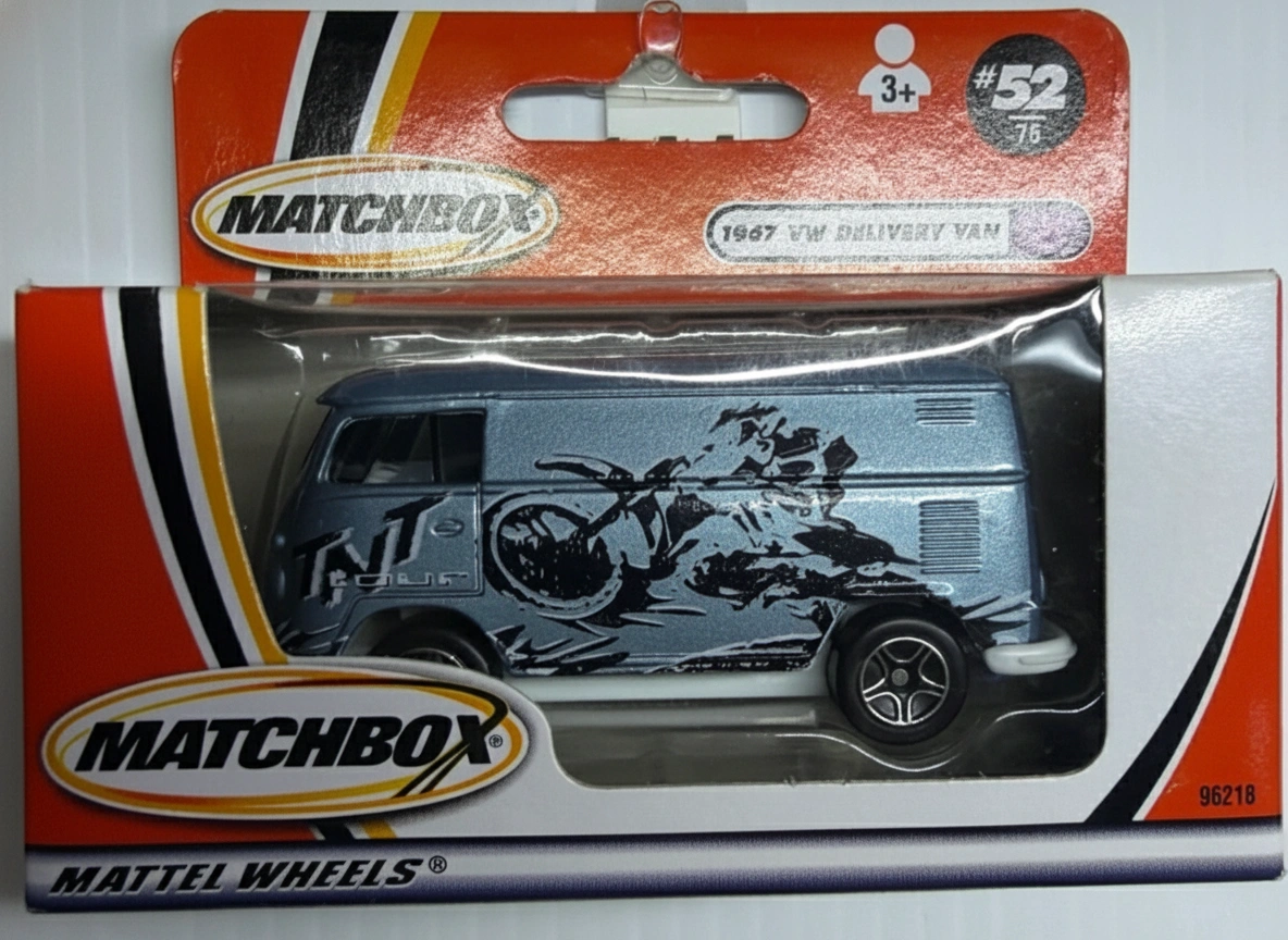2000 VW Delivery Van Blue: Box: Image 2