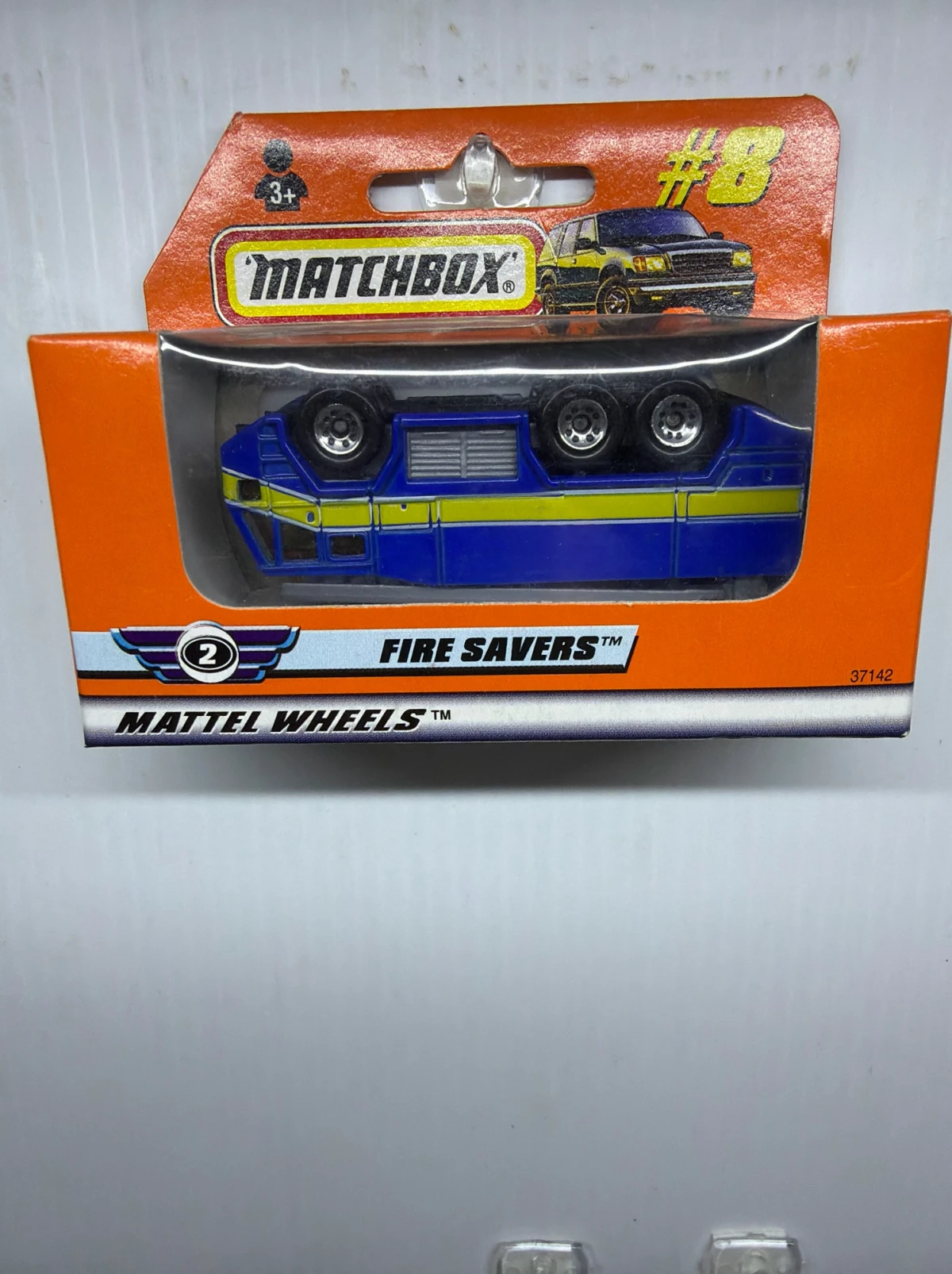 1999 Airport Fire Truck Blue: Box: Image 2