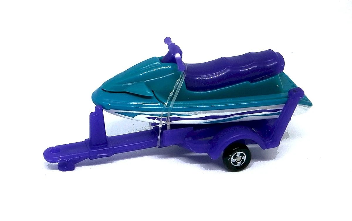 Hot Wheels Watercraft With Trailer