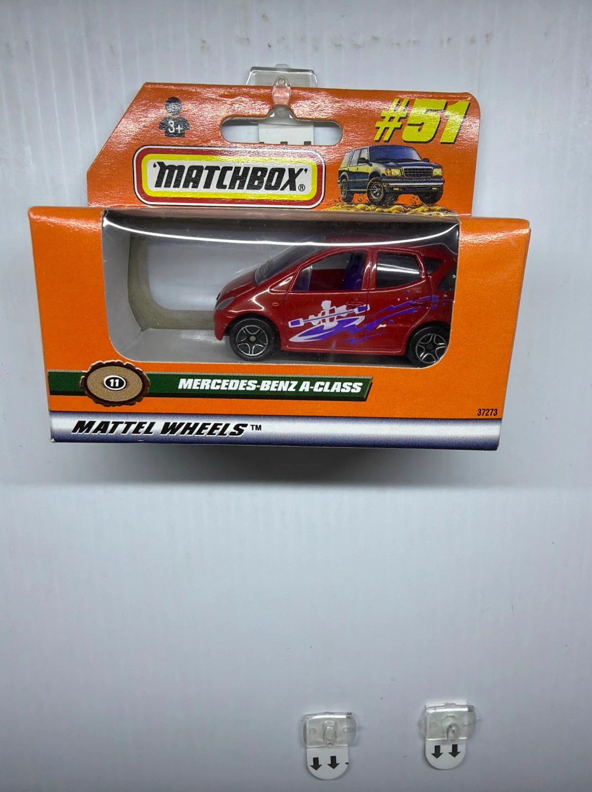 1999 Mercedes A-Class Red: Box: Image 2