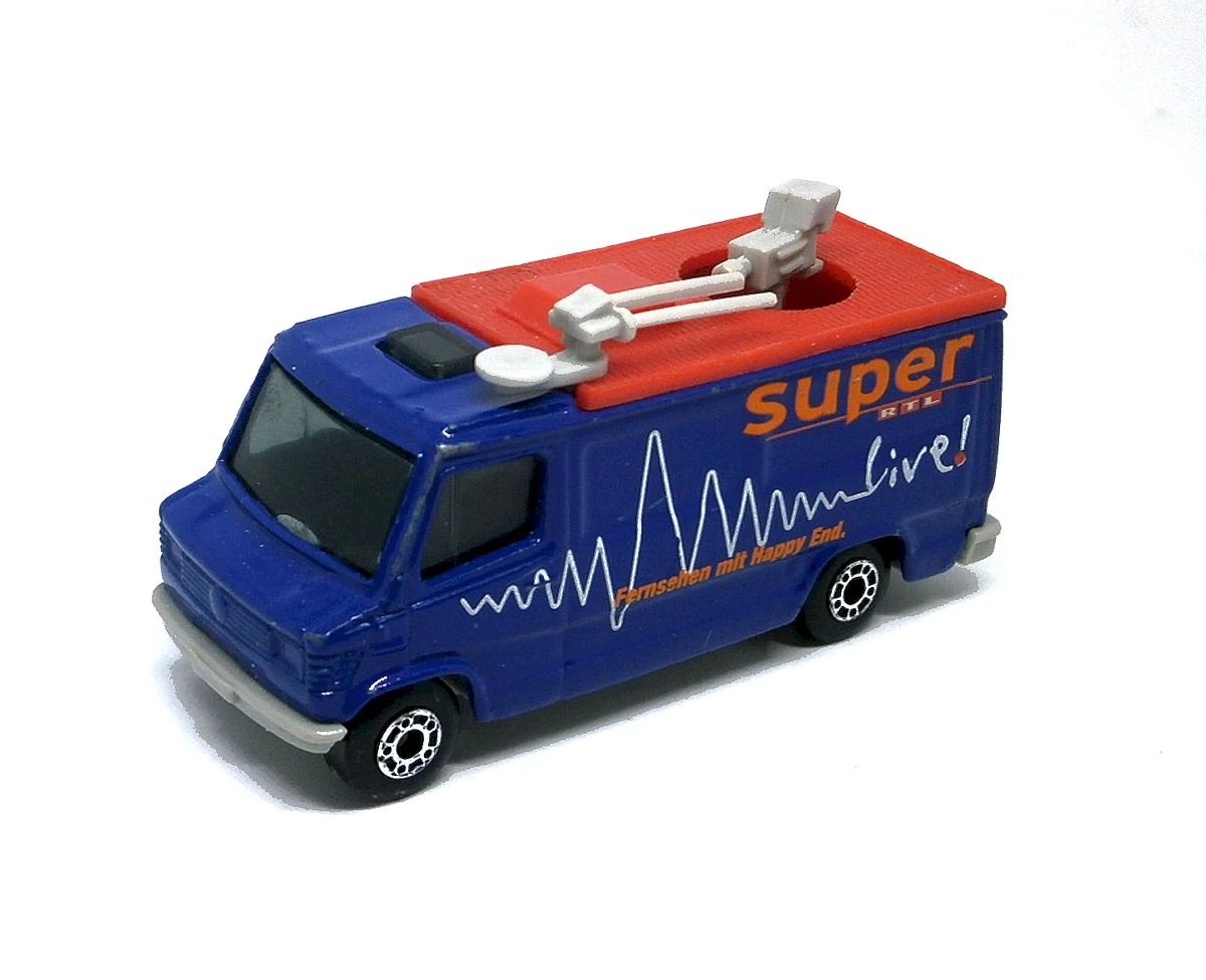 Hot Wheels TV News Truck