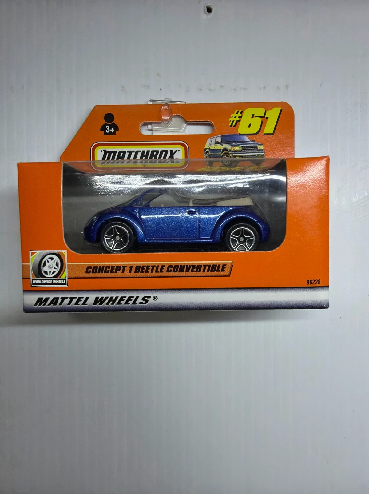 1999 Concept 1 Beetle Convertible Blue: Box: Image 2