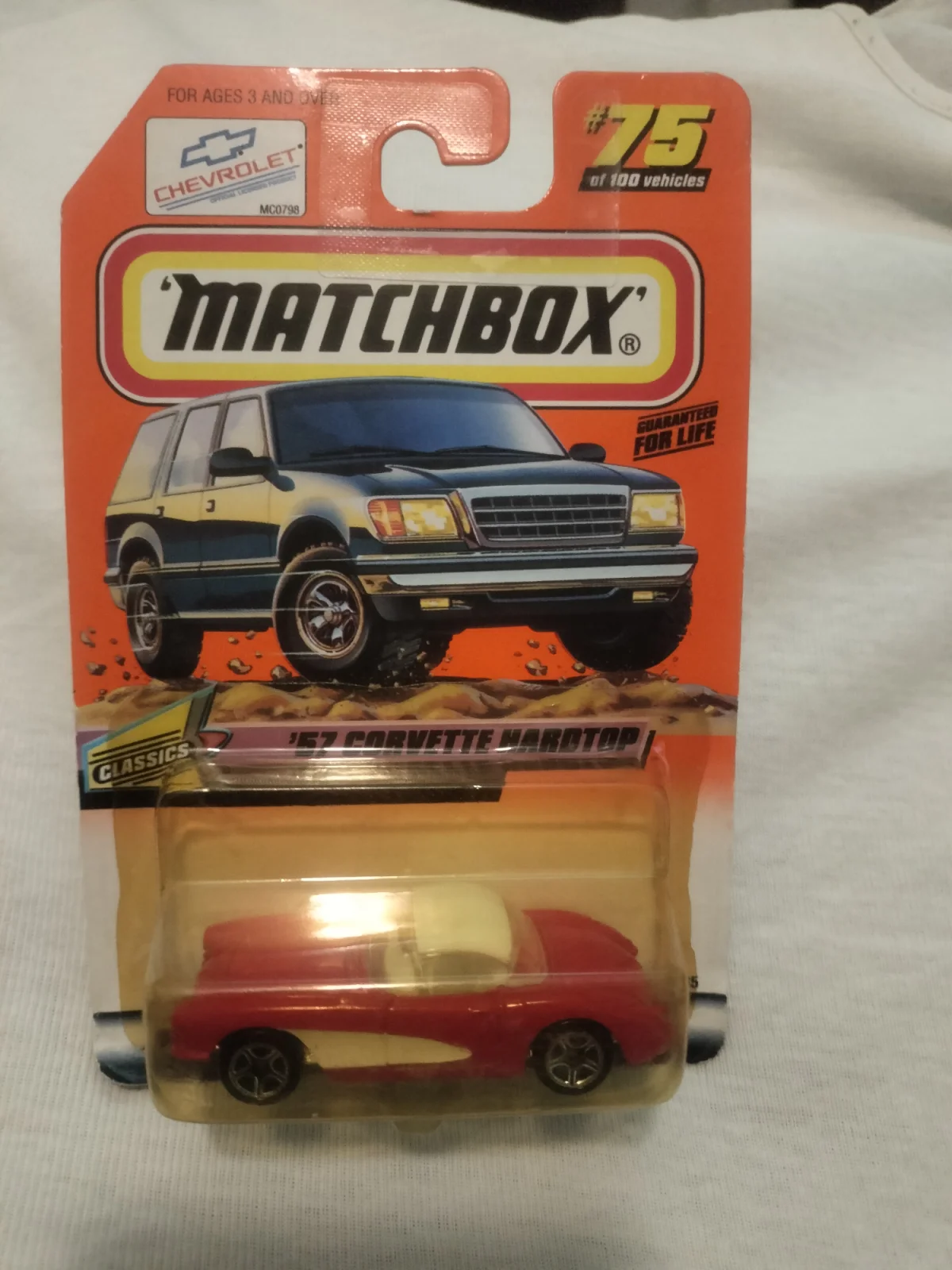 Hot Wheels 57 Corvette Hardtop