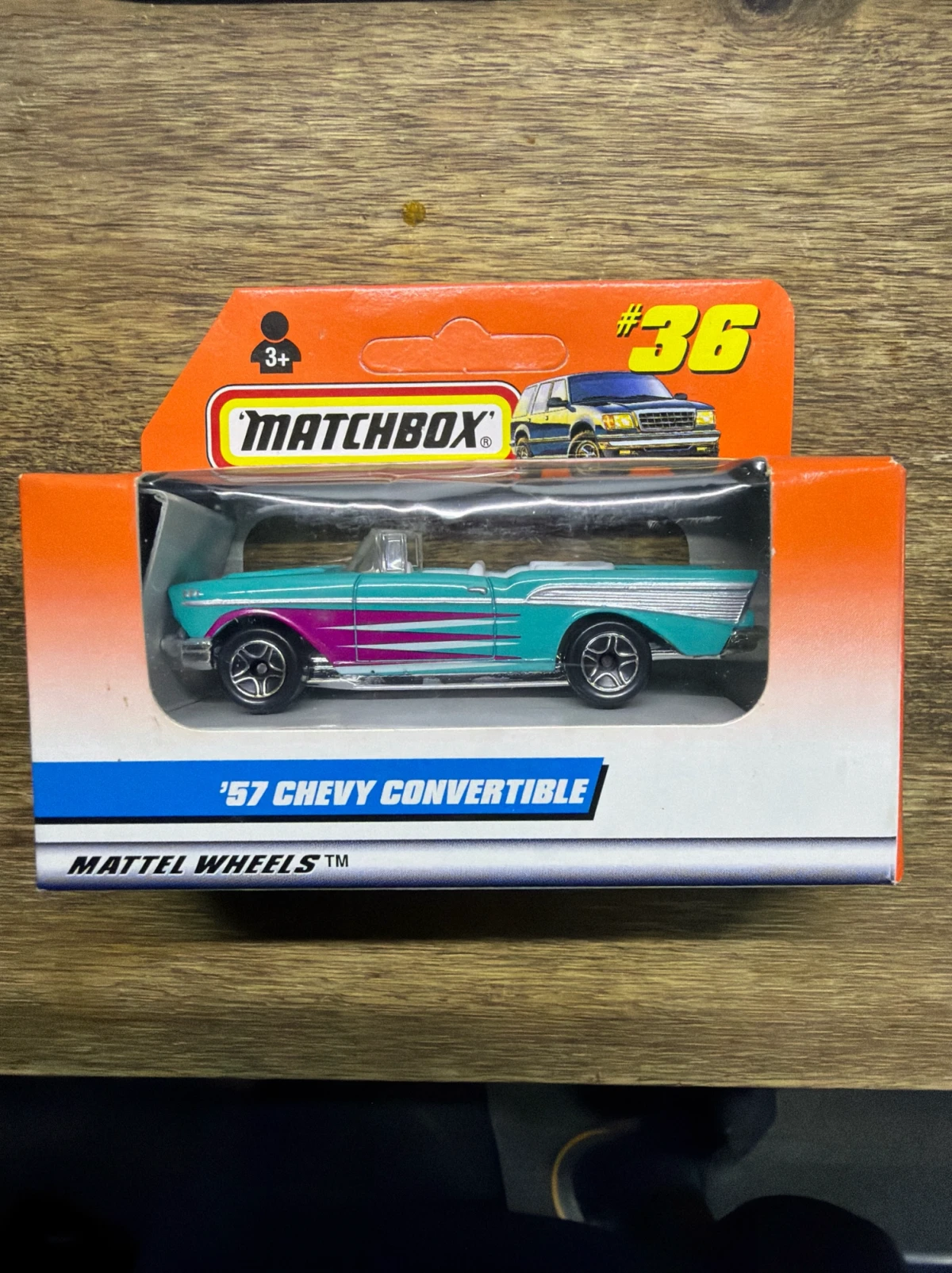 1998 1957 Chevrolet Convertible Green: Box: Image 2