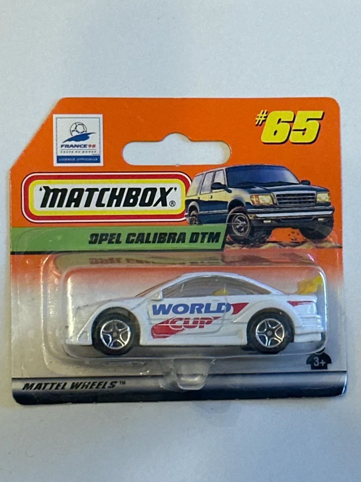 1998 Opel Calibra DTM White: Short Card: Image 2
