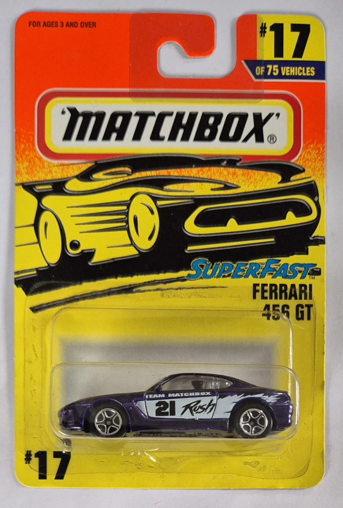 1997 Ferrari 456 GT Blue: Long Card: Image 2