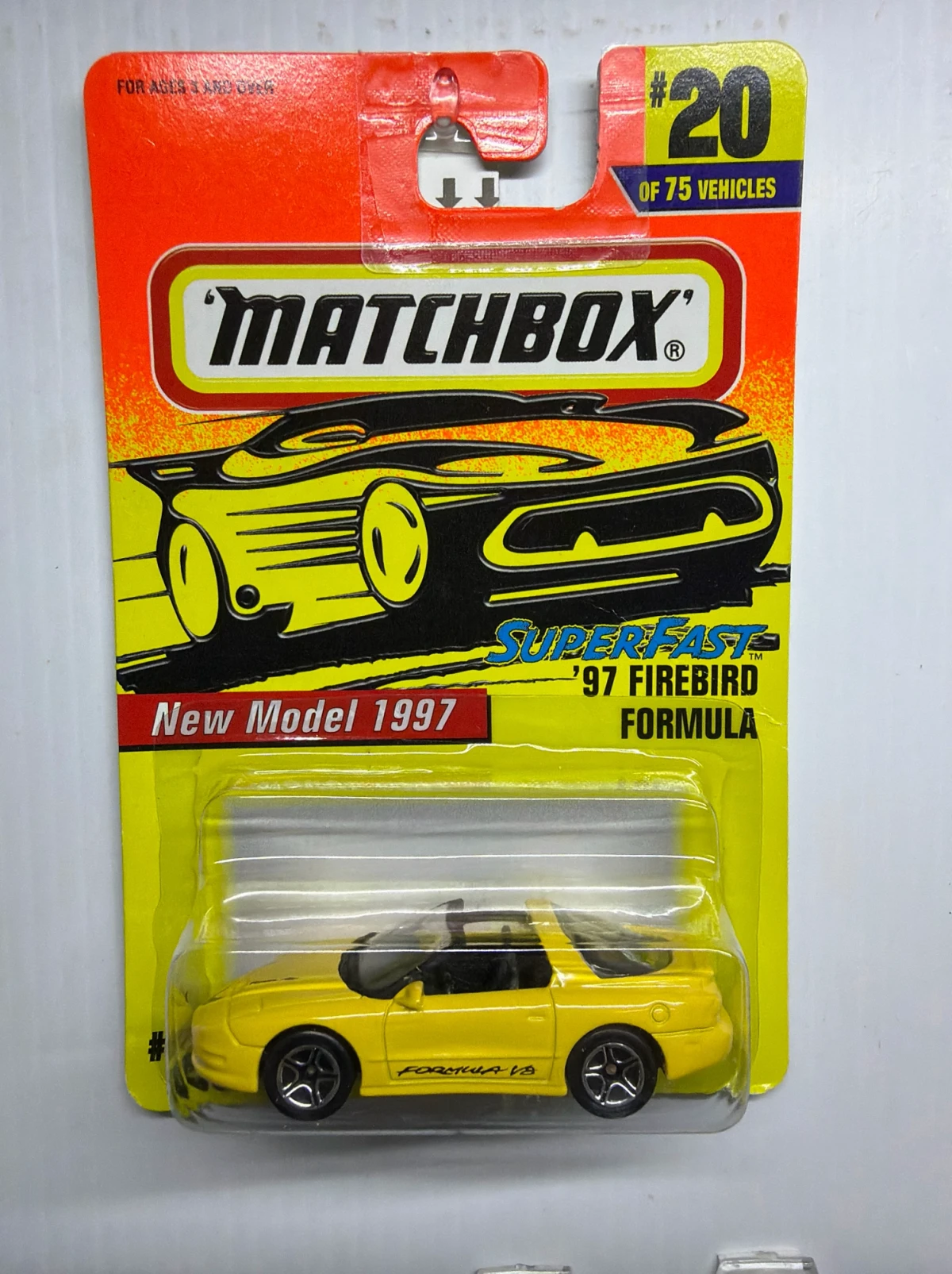 1997 97 Firebird Formula Yellow: Long Card: Image 2