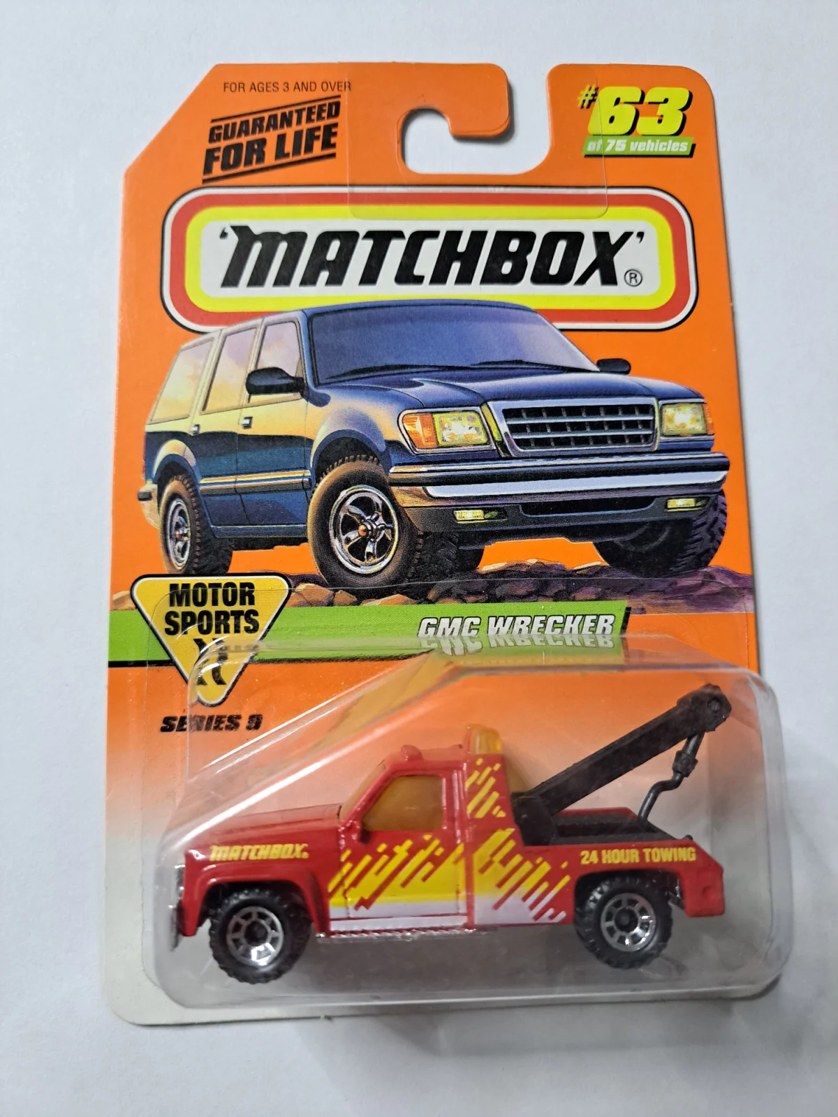 1997 GMC Wrecker Red: Long Card: Image 2