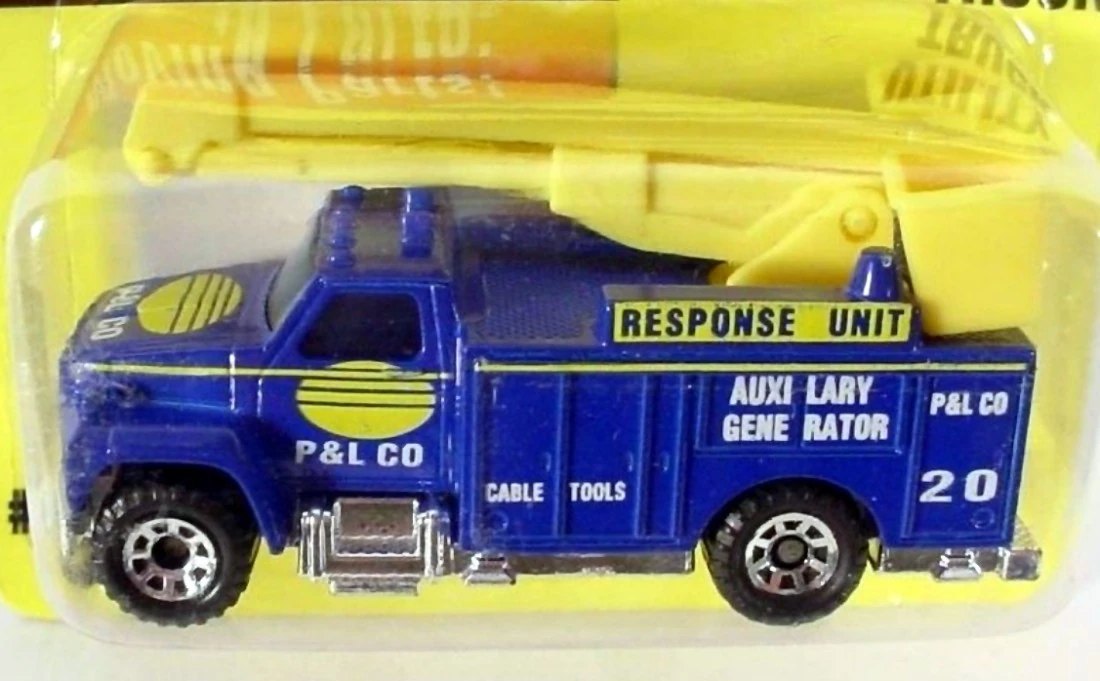 Hot Wheels Utility Truck