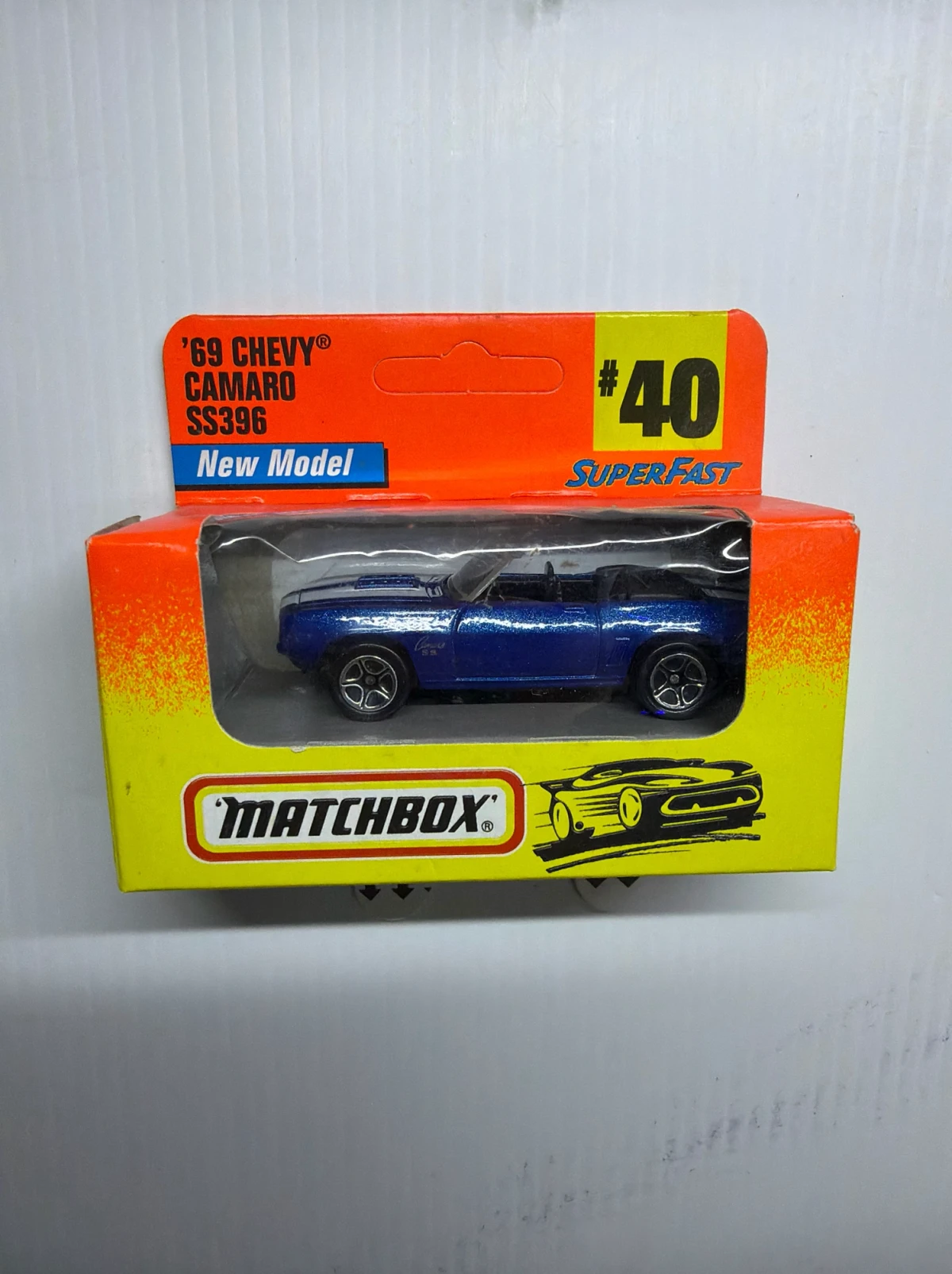 1997 69 Chevy Camaro SS396 Blue: Box: Image 2