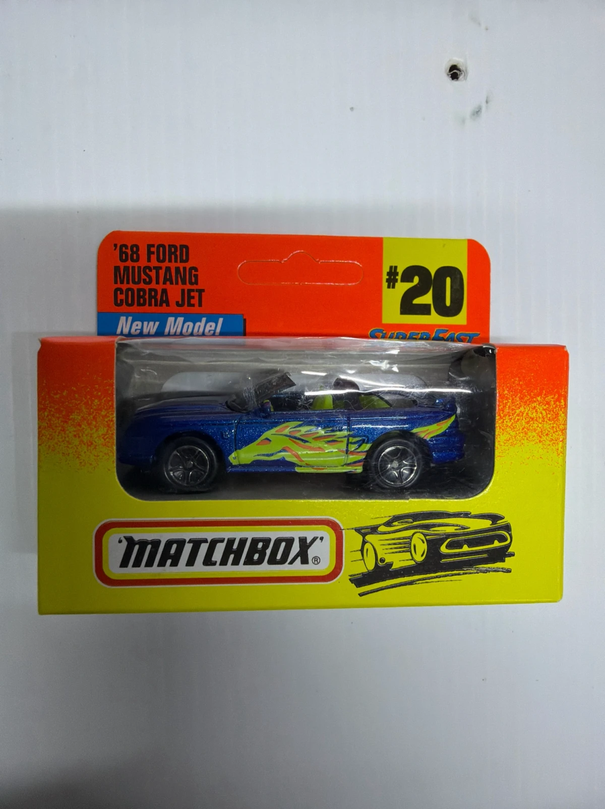 1997 Ford Mustang Cobra Convertible Blue: Short Card: Image 2