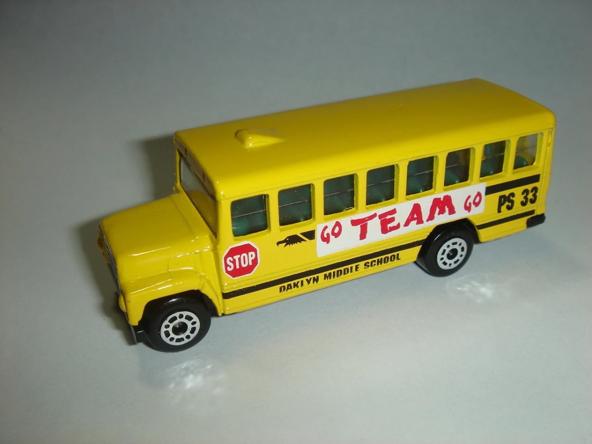 Hot Wheels School Bus