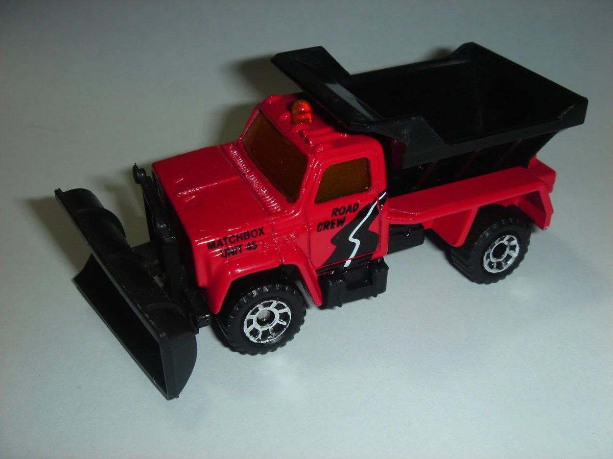 Hot Wheels Highway Maintenance Vehicle