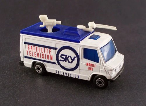 Hot Wheels TV News Truck