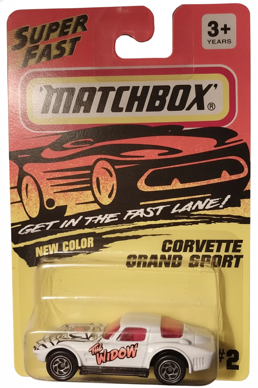 1995 Corvette Grand Sport White: Long Card: Image 2