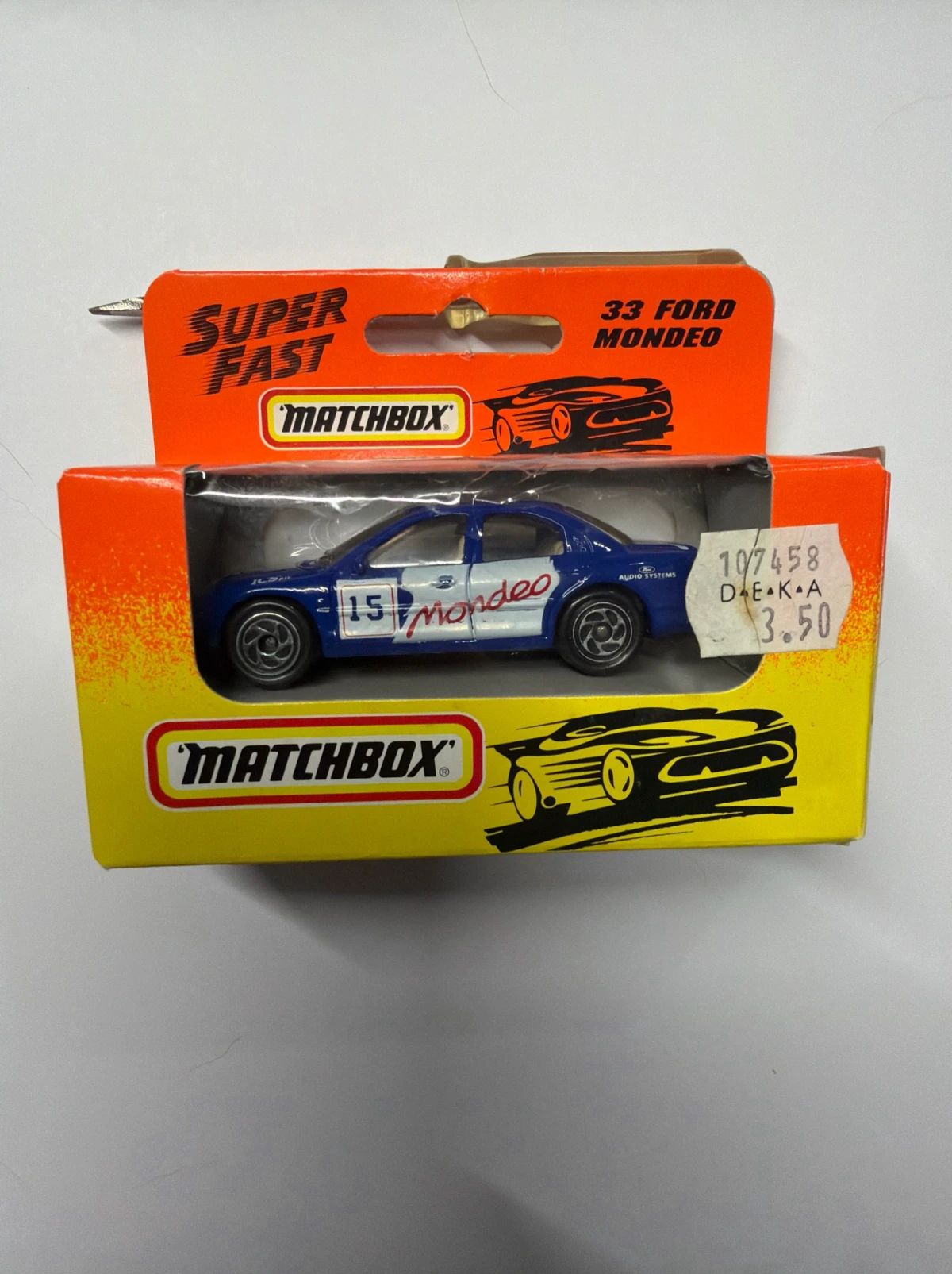 1995 Ford Mondeo Blue: Box: Image 2