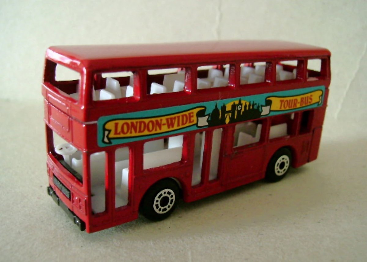 Hot Wheels Leyland Titan