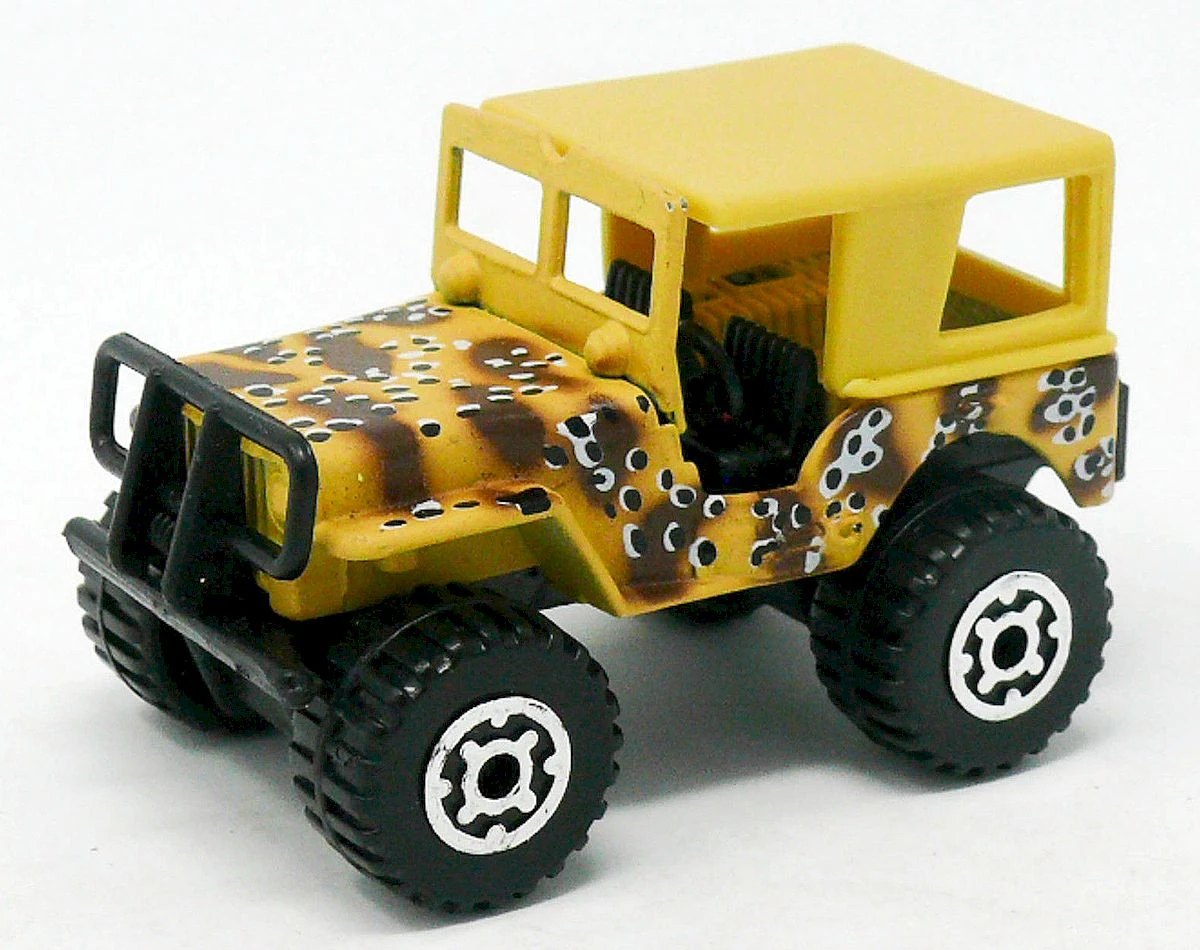 Hot Wheels 4x4 Jeep with canopy