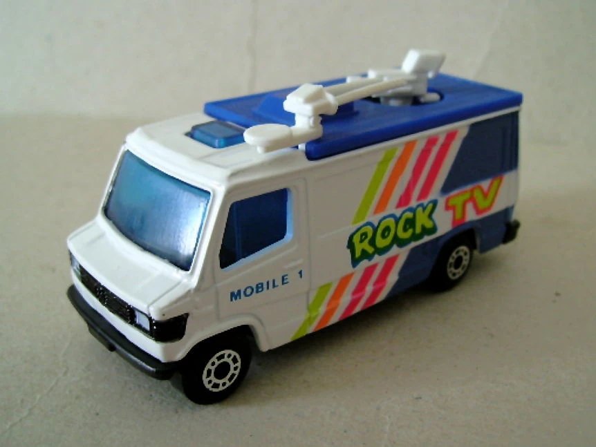 Hot Wheels TV News Truck
