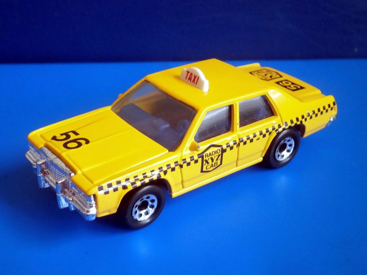 Hot Wheels Ford LTD Taxi
