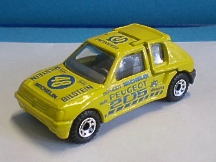 Hot Wheels Peugeot 205 Turbo 16