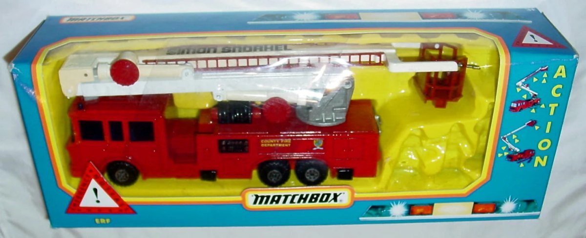 Hot Wheels Snorkel Fire Engine