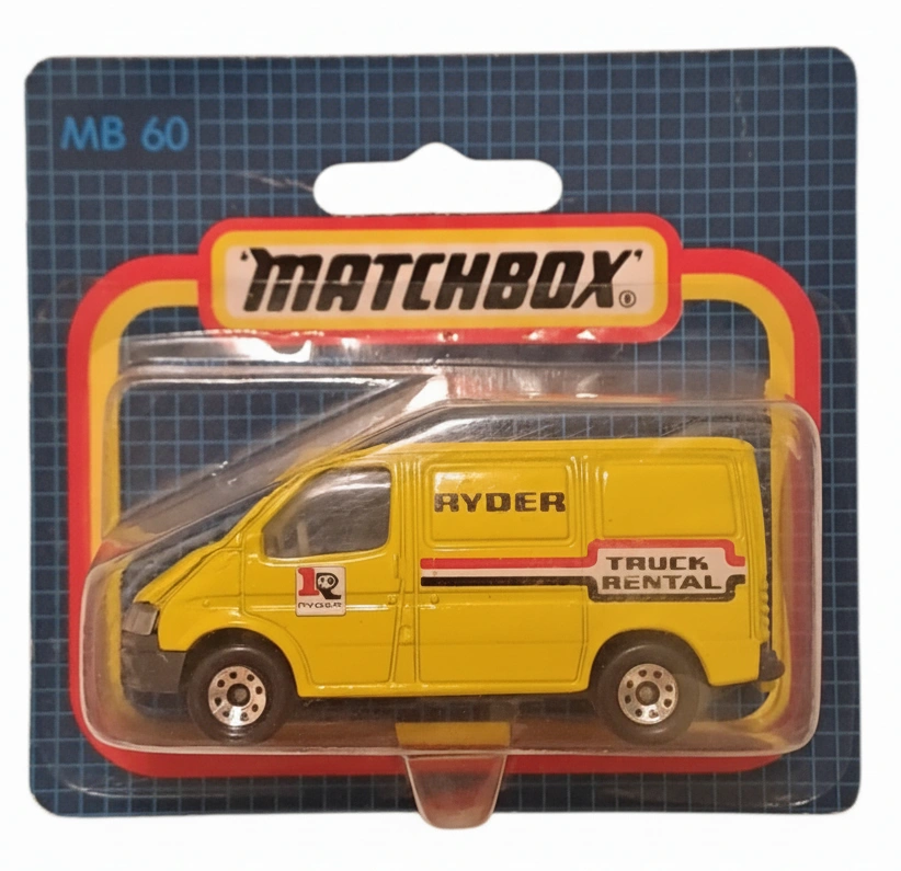 1991 Ford Transit Yellow: Short Card: Image 2