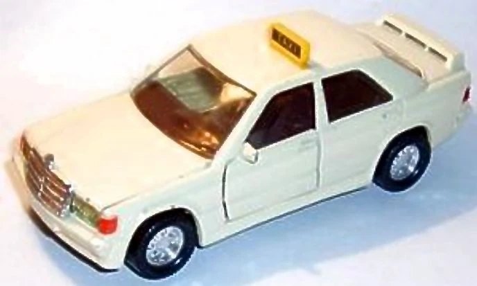 Hot Wheels Mercedes-Benz 190E (Taxi)