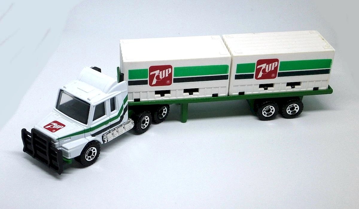 Hot Wheels Scania Container Truck