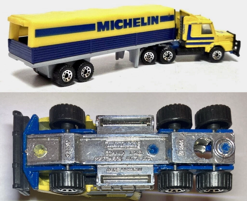 1988 Scania Covered Truck Yellow: No Package: Image 3