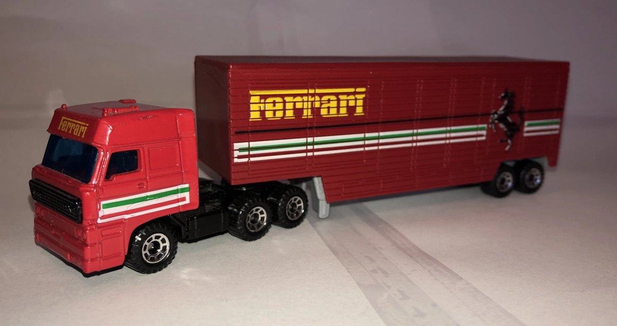 Hot Wheels DAF Box Car