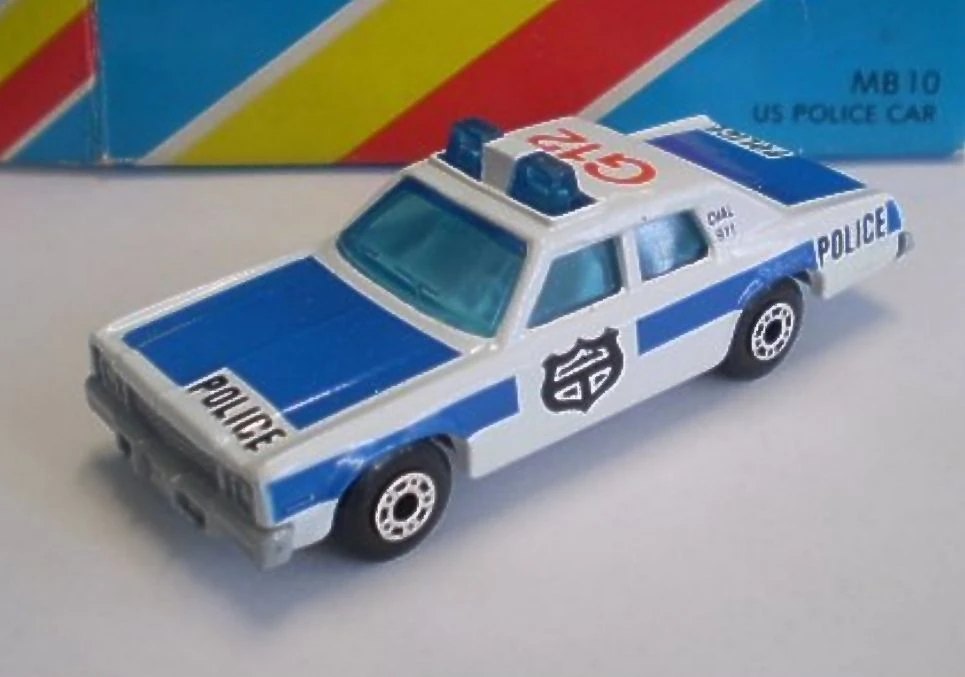 Hot Wheels Plymouth Gran Fury Police Car