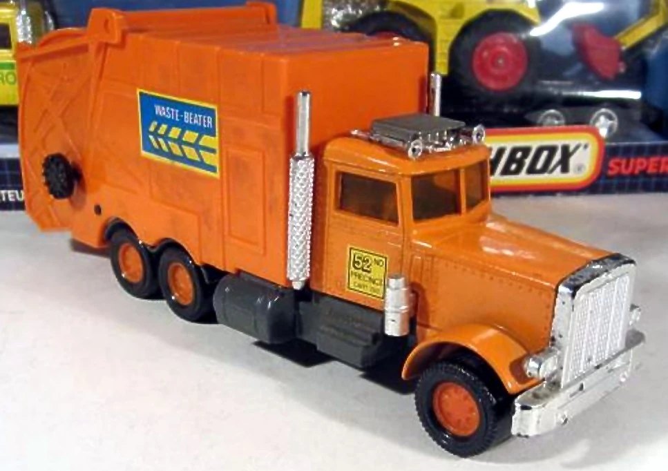 Hot Wheels Refuse Truck Peterbilt