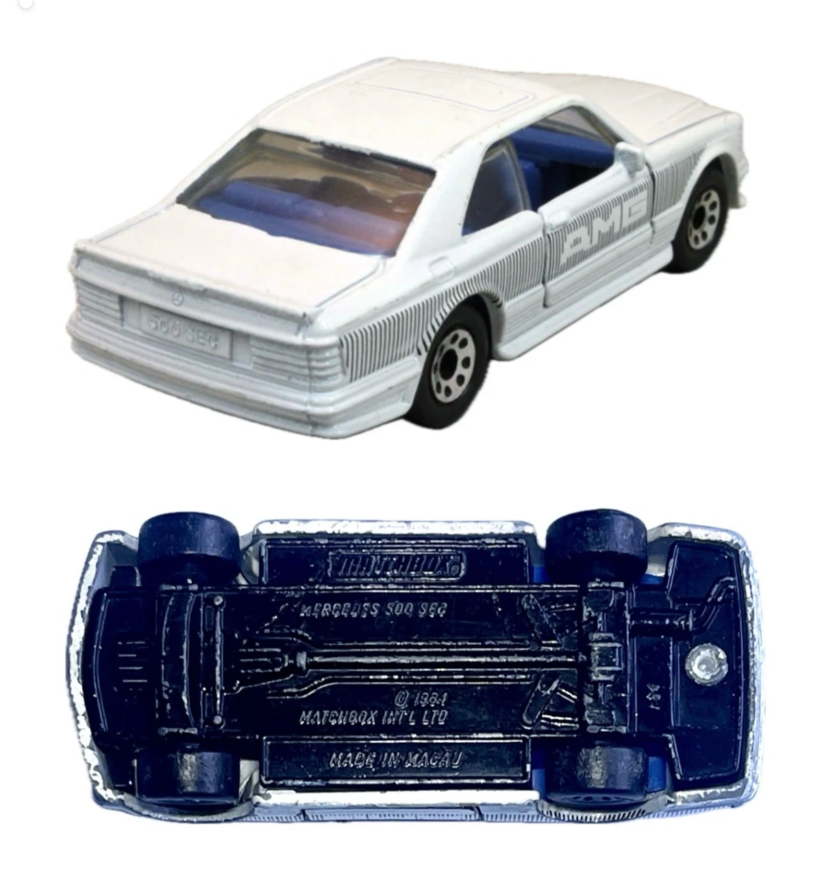 1984 Mercedes 500 SEC White: No Package: Image 3