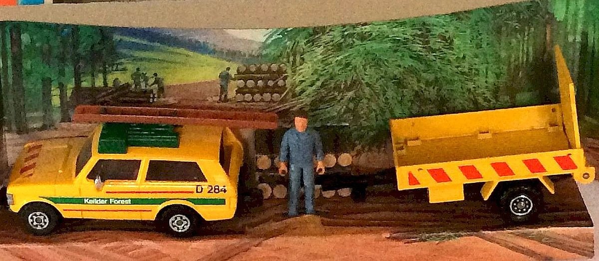 Hot Wheels Forestry Set