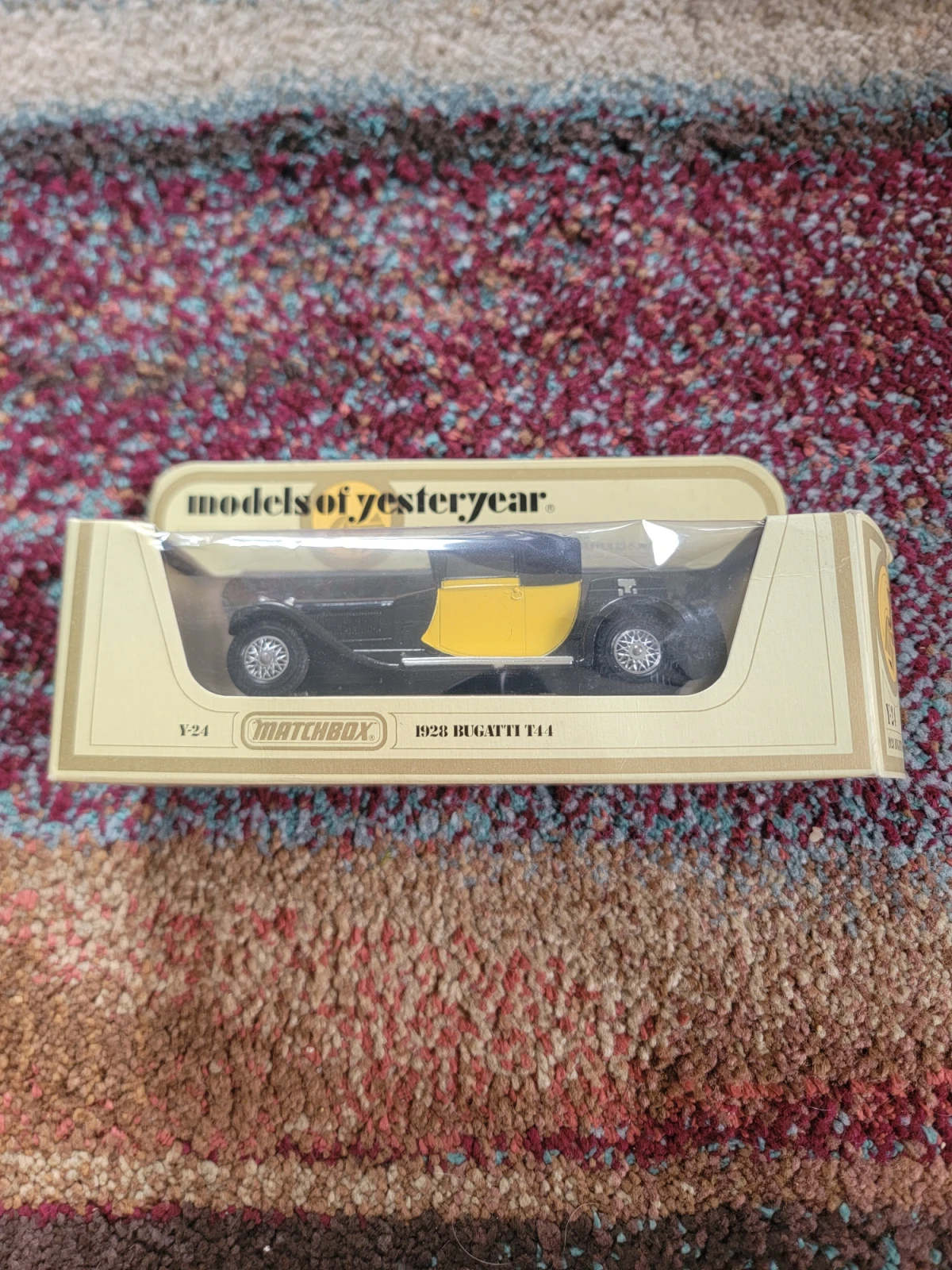1984 1928 Bugatti Type 44 Black: Long Card: Image 2