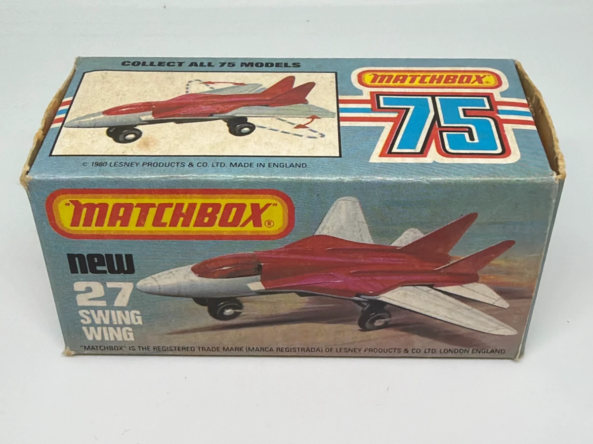 1983 Swing Wing Red: Box: Image 2