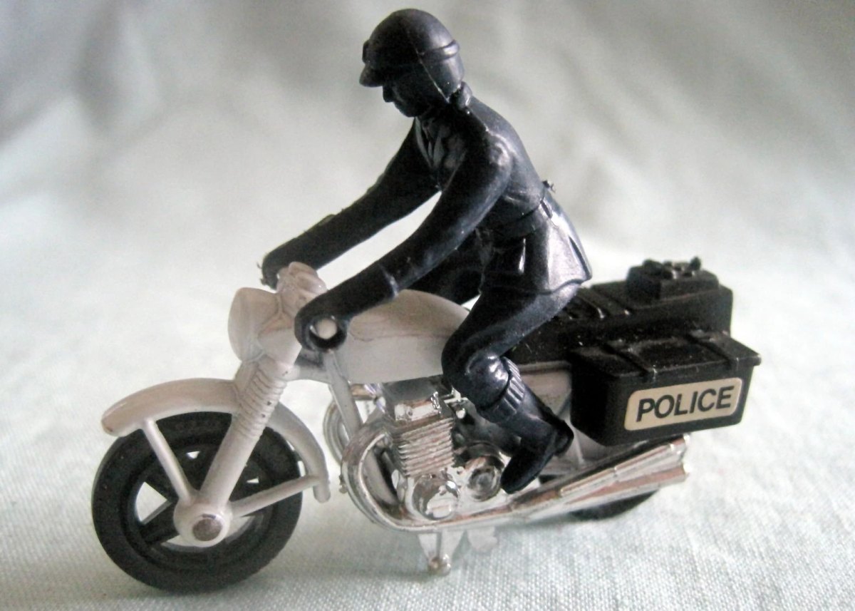 Hot Wheels Police Motorcycle