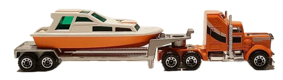 1983 Kenworth Boat Transporter Red: No Package: Image 3