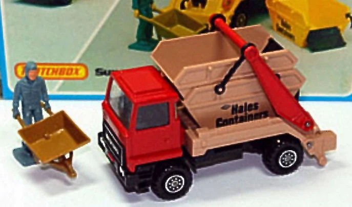 Hot Wheels Skip Truck Bedford